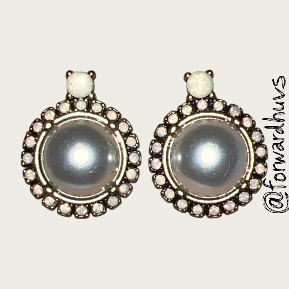 Bundle Sale 3 for $15 | Faux Pearl and Rhinestone Stud Earring